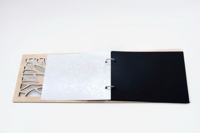 Fotoalbum A4 30 listů černý papír