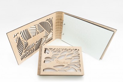 Svatební kniha A5 30ks bílý papír