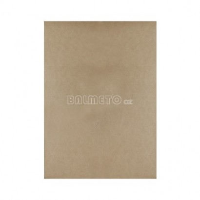 Sáček PAP 220x110x320mm obdélníkové dno hnědý