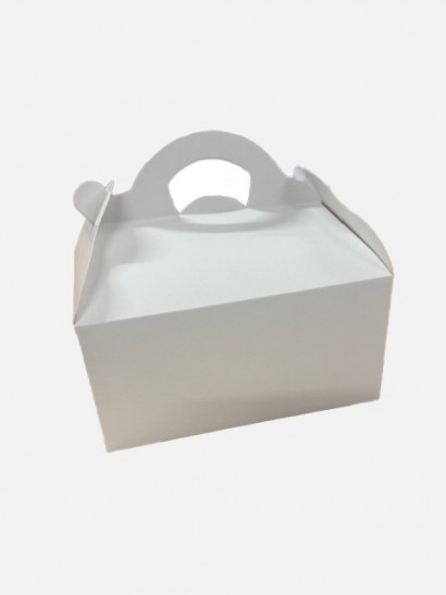 Krabička s uchem PAP 22x15,5/10,5cm bílá